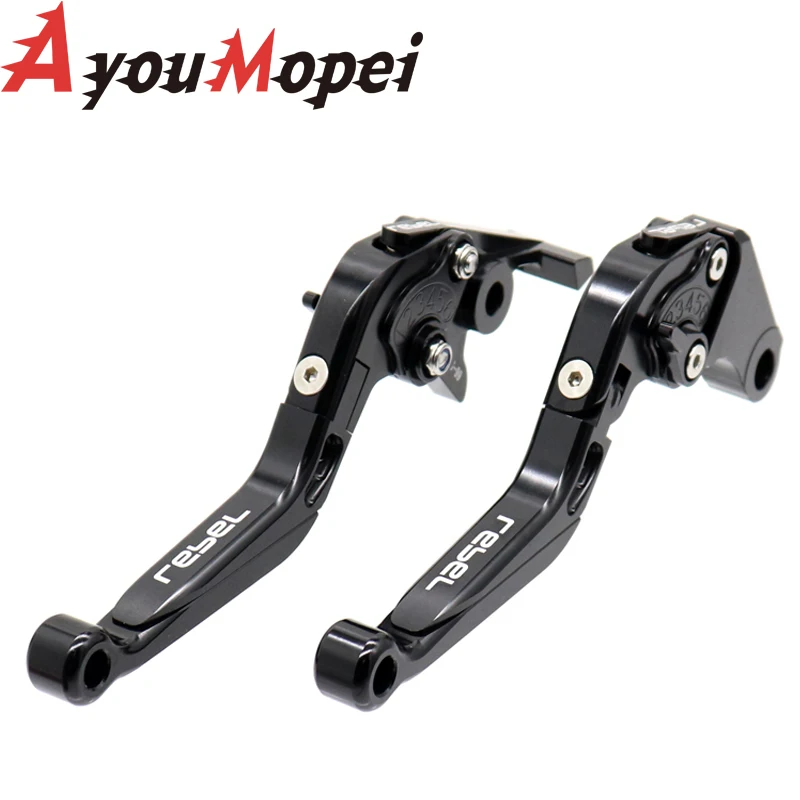 For Honda Rebel 300 500 CMX300 CMX500 2017-2024 Motorcycle CNC Adjustable Folding Brake Clutch Levers Extendable Handle Lever