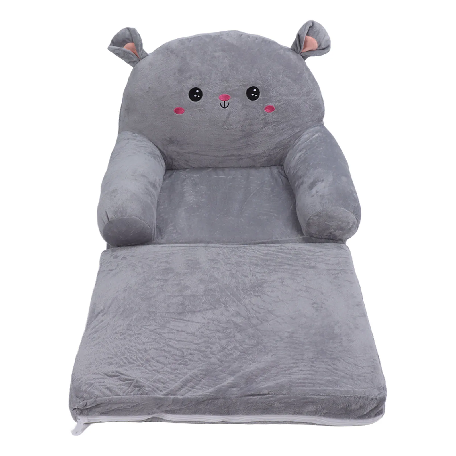 Cartoon Children'S Sofa Foldable Sponge Ventilate Cartoon Children Flip Open Sofa Converted Into Seat Or Bed For Children'S Room