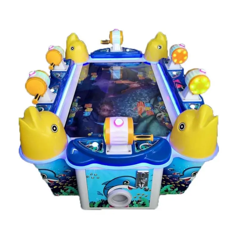 Waimar Kids Indoor Game Mini Arcade Coin Operated Games Go Fishing Lottery Game Machines for Sale