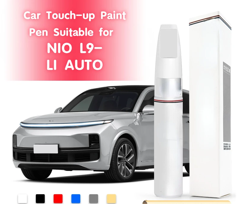 

Car Touch-up Paint Pen Suitable for NIO LI AUTO L9 Paint Fixer Original Car Repair Scratch Repair Accessories Ded