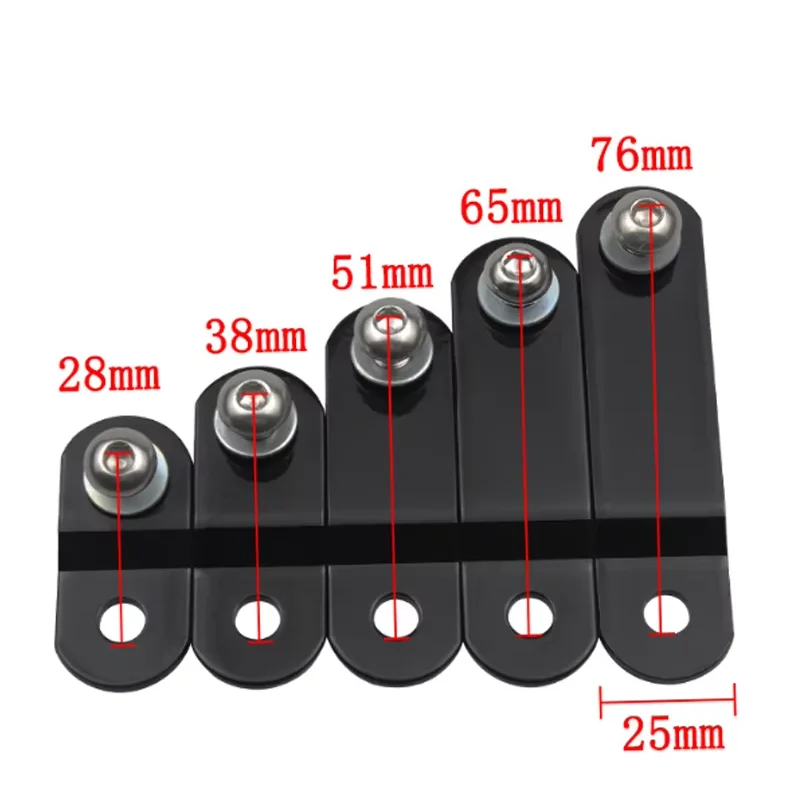 28-76mm Gas Tank Bracket For Harley Dyna Sportster XL 883 1200 48 72 Fuel Tank Lift Riser Modified Motorcycle Accessories 2pcs
