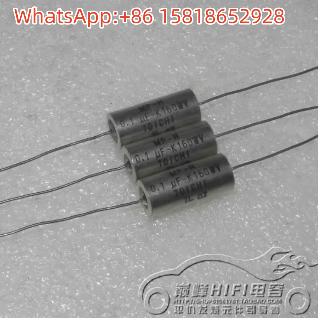 2pcs 160V 0.1UF 104k Size: 10*22mm Imported TOICHI Ceramic Head Copper Tube Oil-Immersed Coupling Capacitor