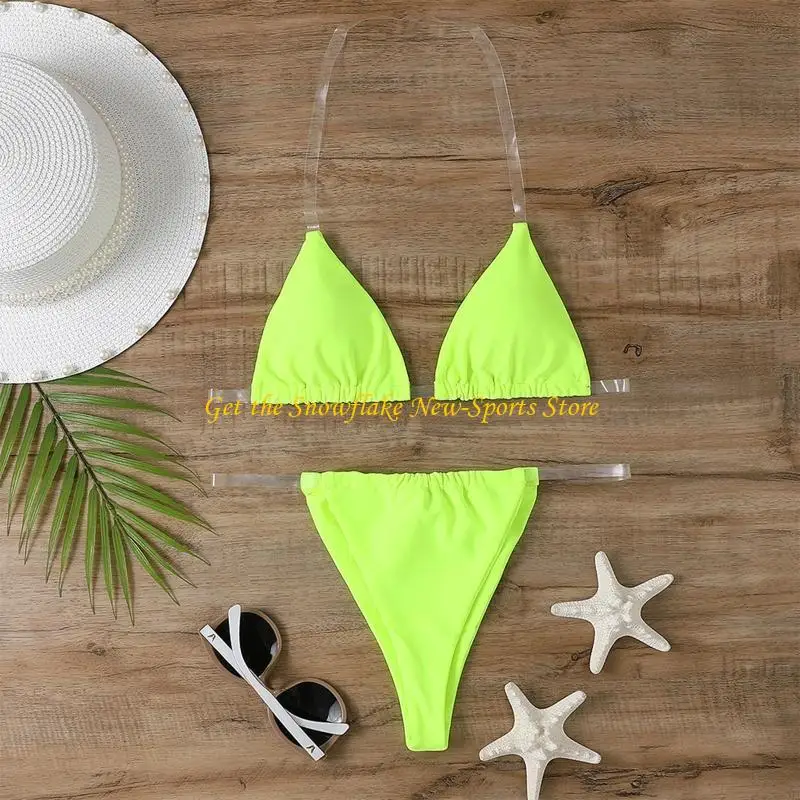 E56D 2PCS الصدر التفاف بيكيني مثير سليم غطاء الصدر الصغيرة تجمع التفاف الاستحمام الدعاوى #3