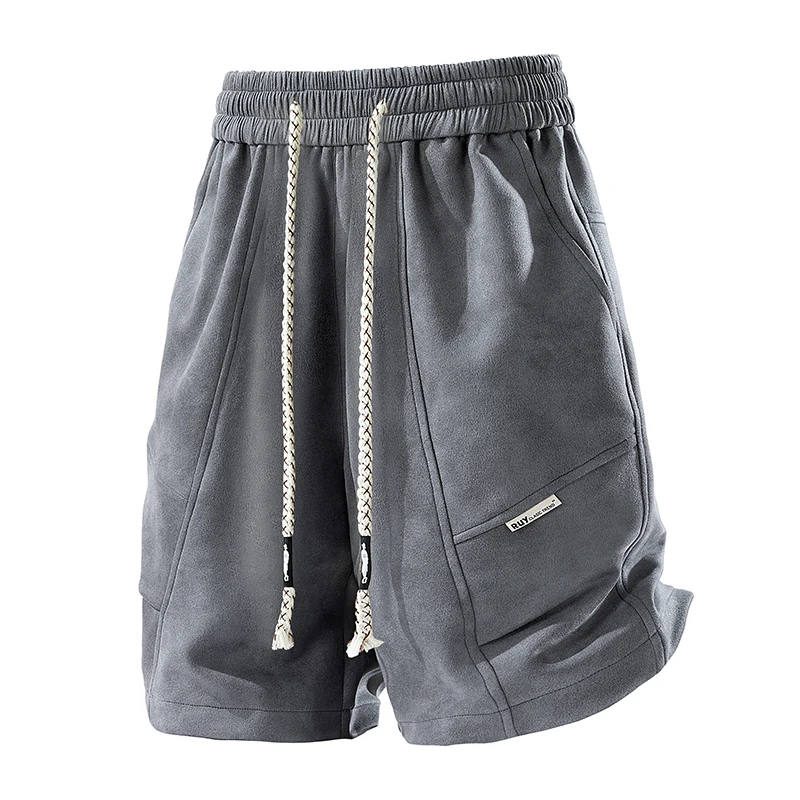 

Men's Summer Fashion Trend Loose Straight Five Quarter Shorts Daily Outdoor Lightweight High Elasticity Breathable Casual Shorts