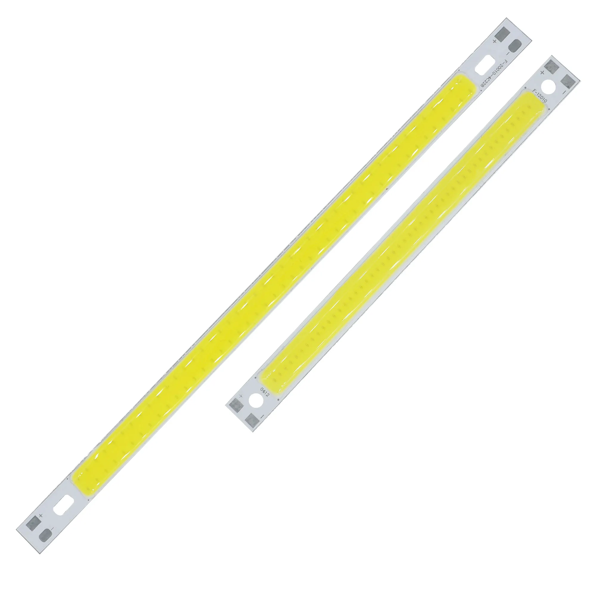 12V COB Strip Light 200x10mm or 120x10mm Light Emitting Diod 12W 6W 1000-1500LM COB LED Strip Light COB Strips Lamp White 6500K