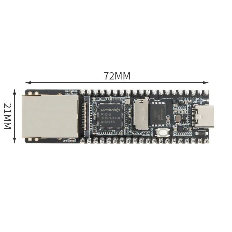 1PCS Luckfox Pico Plus M Micro Linux AI Development Board based on RV1103 chip New In stock