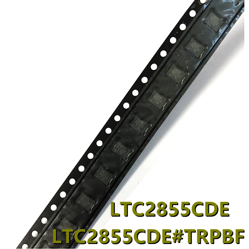 LTC2855CDE LTC2855CDE#TRPBF (5pieces) RS-485 RS-422 Half-Duplex Transceiver IC 3.3V/5V 12Mbps 12-DFN SMD Original In Stock