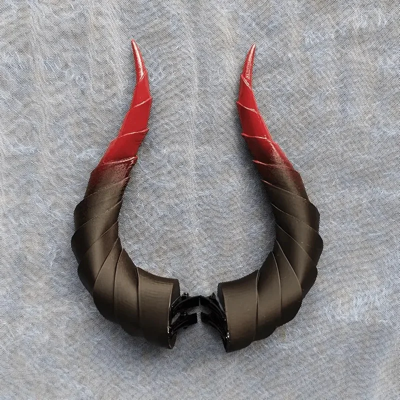 Halloween Monster Cosplay Een paar haarclips Demon Devil Horns Succubus Hoofddeksels Carnaval Hoofdtooi Props