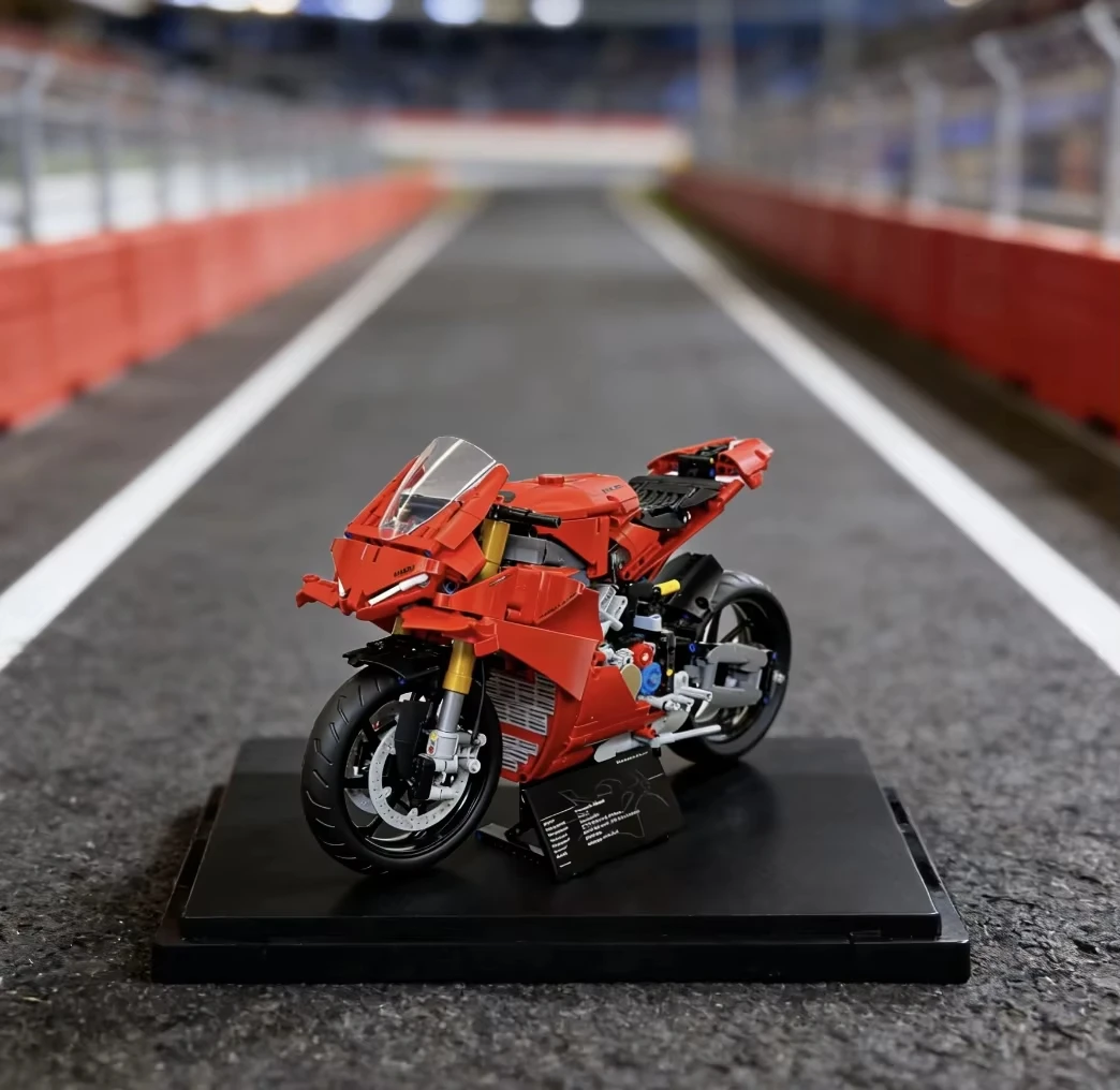 

1603PCS technology Motorcycle Racing Building Blocks Creative Model 42202 Motorcycle Building Blocks Toys Children's Christmas G