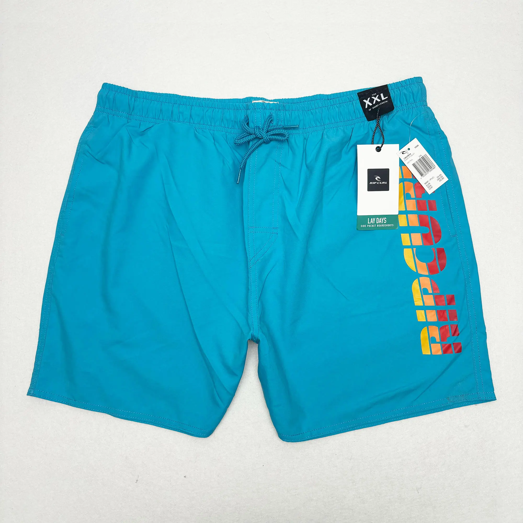 M L XL XXL RIP Curl 16 Inch Mens Surfing Swimming Beach Shorts Sport Bermuda Shorts Adjustable Waist With inside NET layer