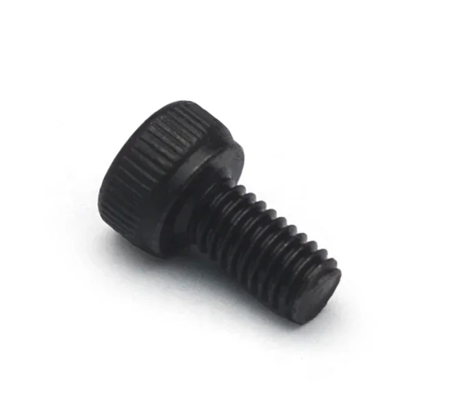 100Pcs Black Tremolo Bridge Locked String Saddles Hexagon Screws for Electric Guitar - M3*9MM