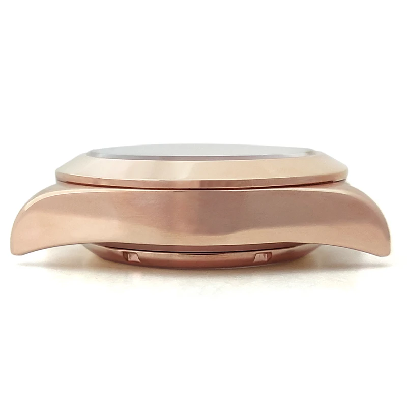 Классический корпус часов Explorer, розовое золото для SKX SKX007 NH35 NH36 4R36, полированная сталь, стальные корпуса, MOD, запасные части для часов