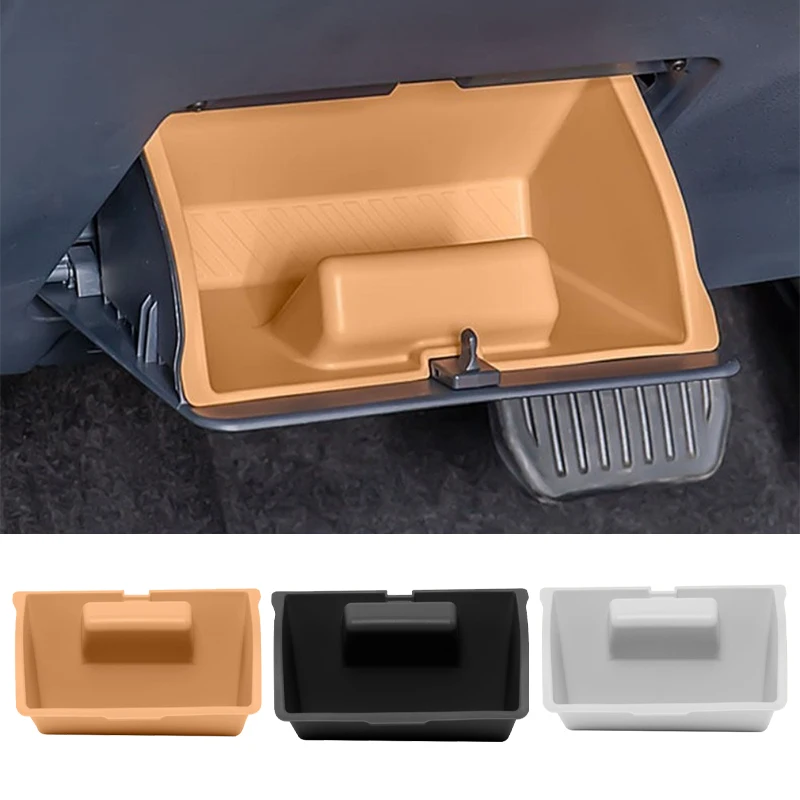 For Geely Galaxy Starship 7 Starray EX5 EM-i 2025 2026 Under Main Driver Storage Box Tray Pallet Case Organizer Auto Accessories