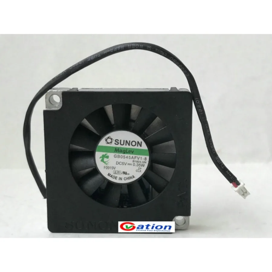 AA for 1 piece GB0545AFV1-8 cooling fan DC5V 0.35W 45 * 45 * 9.3mm 2wire New -