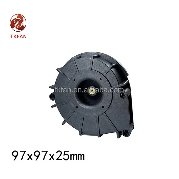 U97EM-012KK-3 Turbo Electric Blower Fans 12V/24V Mini Inflatable DC Blower High Speed 9725/97mm OEM Customizable