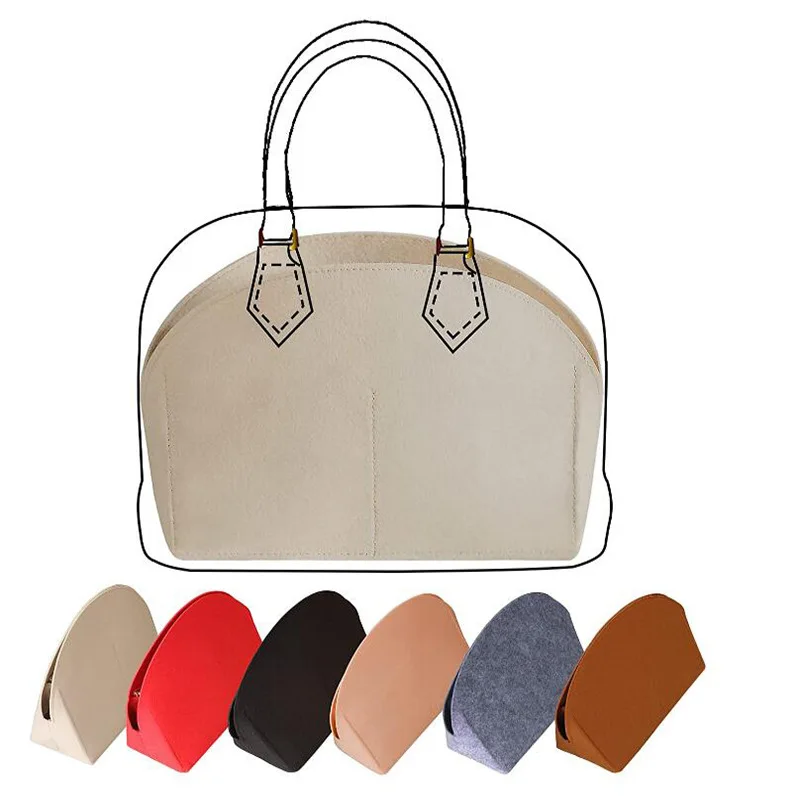 ل ألما BB حقيبة إدراج منظم ماكياج حقيبة يد صغيرة تنظيم المحفظة الداخلية المحمولة مستحضرات التجميل بنج شل عيد الميلاد #3