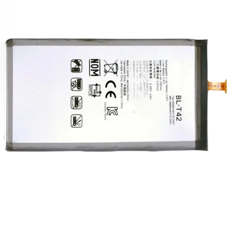 New Mobile Phone Battery BL-T42 3.87V 4000mAh For LG V50ThinQ LM-V500 V500N V500EM V500xm V50 V 50 ThinQ 5G  phone Batteries