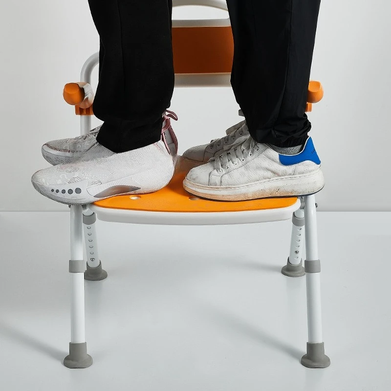 

Bathroom bath shower chair foldable anti-rollover Japanese style elderly pregnant women shower bath stool