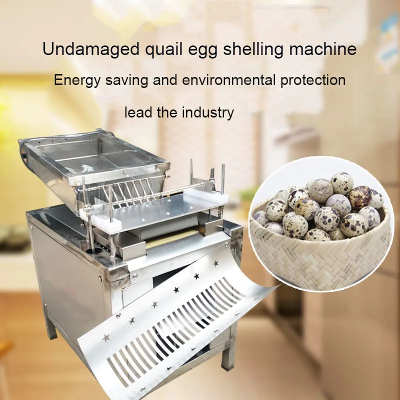 

Automatic Quail Egg Shelling Machine Egg Peeler Machine With Water Circulation Function Bird Eggs Sheller Machine