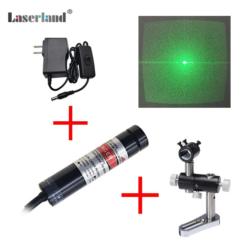 520 nm DOE grünes Speckle-Lasermodul für AFR-Gesichtserkennung