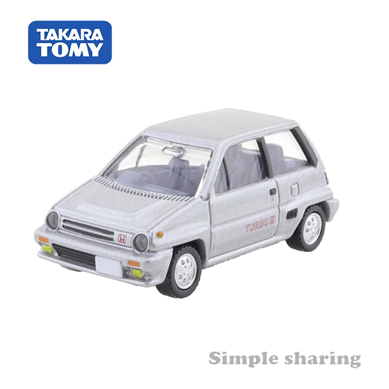 Takara Tomy Tomica Premium 35 Honda City TurboII Scale 1:55 Car Model Replica Series Children Christmas Gifts Boy Toys 291893