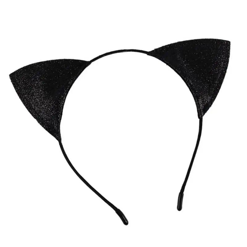 

A52E Elegant Puss Encouraged Hair Addition With Scintillate Particulars Comfortable Party Wear