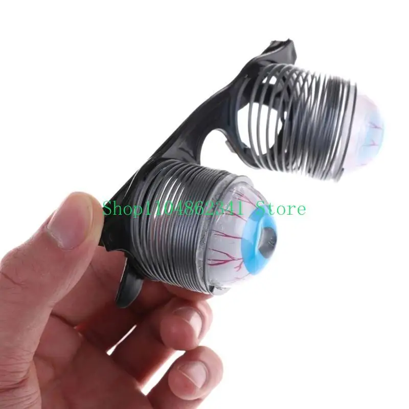 5ASD Drooping Eye Spring 안경, 재미있는 할로윈 드레스 업, 무서운 장난 안경 장난감 재미있는 안경.