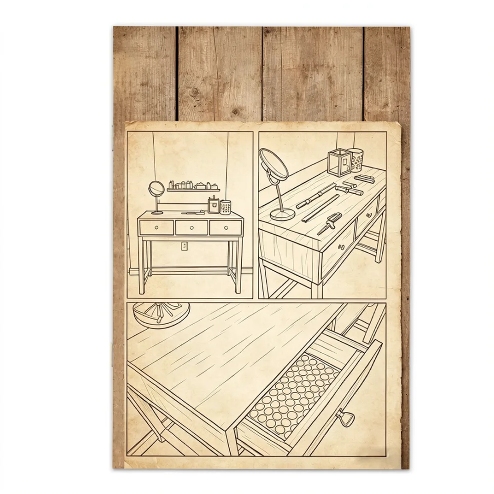 Beginner Woodworking Technique Manual Furniture Project Guidebook A5 Illustrated Instructions For Hand Crafted Home Decor