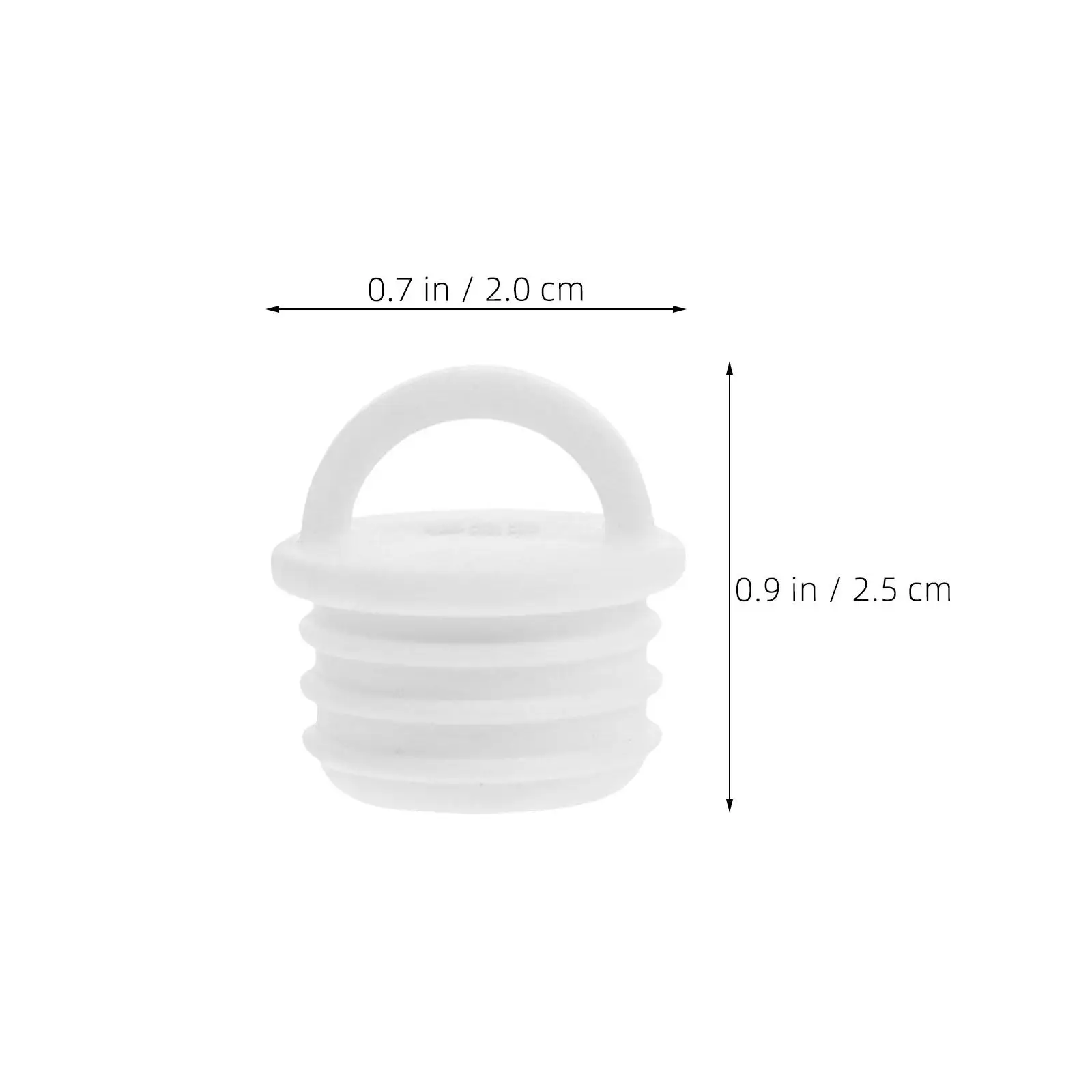 6Pcs Mop Bucket Plug Replacement Leakproof Rubber Drain Stopper Seal for Water Tub Cleaning Bucket Bathtub Drain Stopper view 3