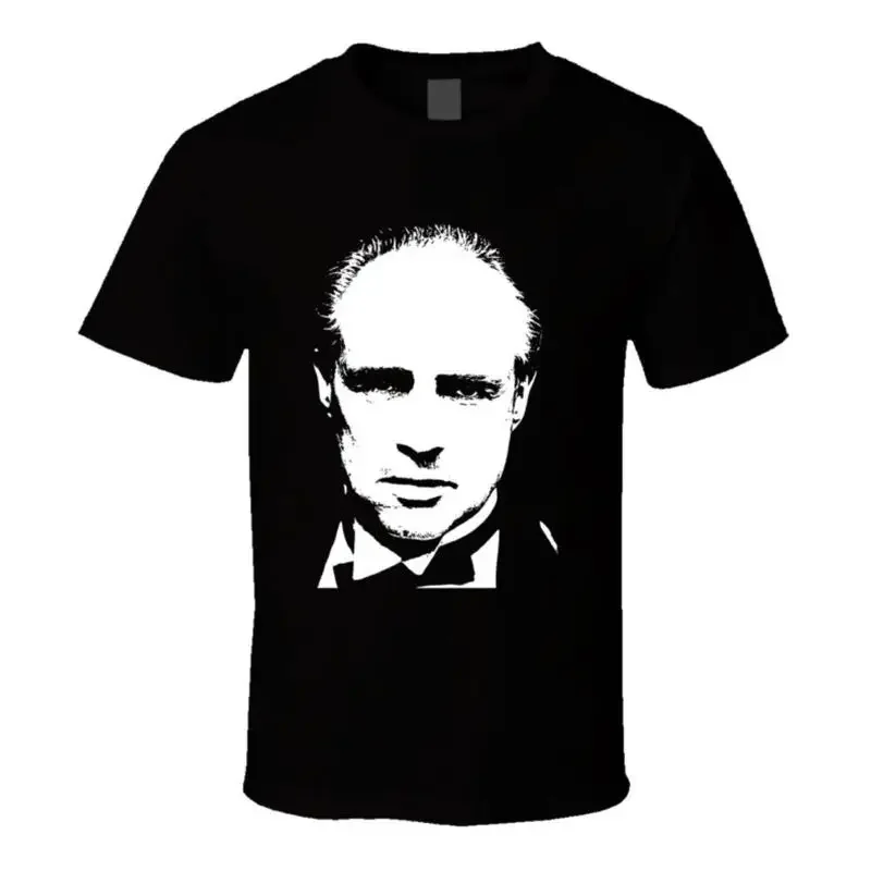 Marlon Brando The Godfather 70s Mobster Mafia Movie Fan T Shirt
