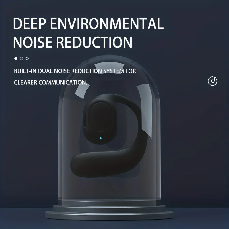 سماعة بلوتوث لاسلكية سماعات رأس مفتوحة بالكامل توصيل الهواء سماعات أذن بخطاف يدوي إلغاء الضوضاء Audifonos Sports