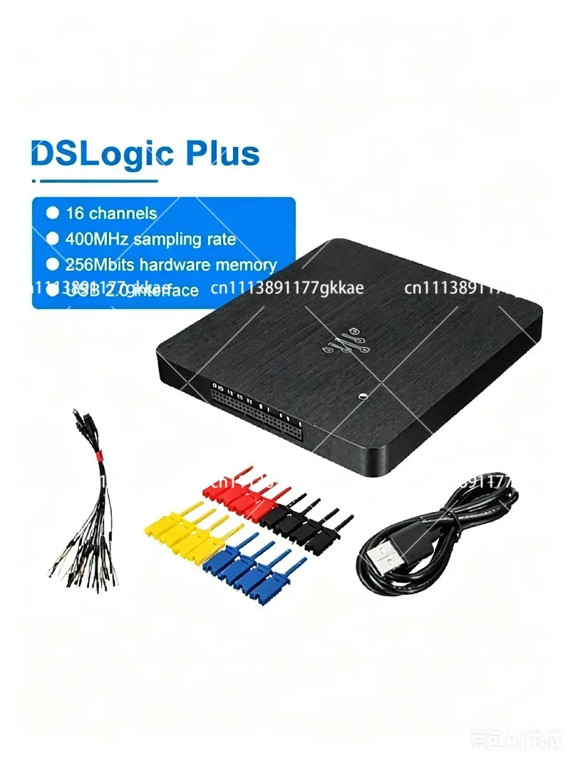 U2Basic Plus 16CH Logic Analyzer USB 2.0 100MHz 64Mbits Memory Debug Tool
