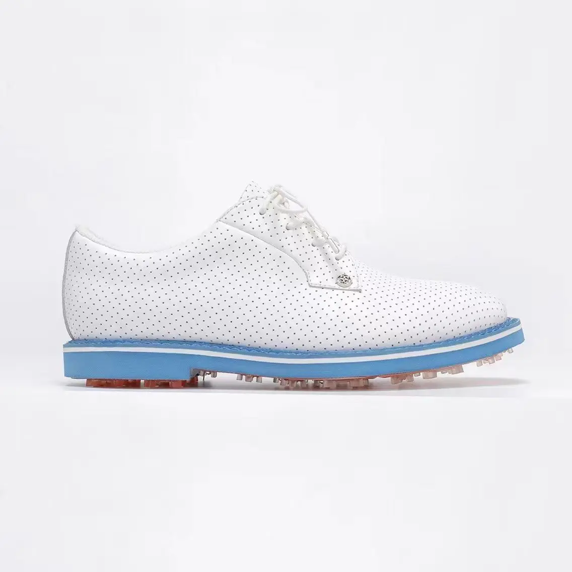 

New Men's Waterproof Genuine Leather Golf Shoes Anti-Slip Cushioned Durable Spikeless Luxury Outdoor Sports Sneakers
