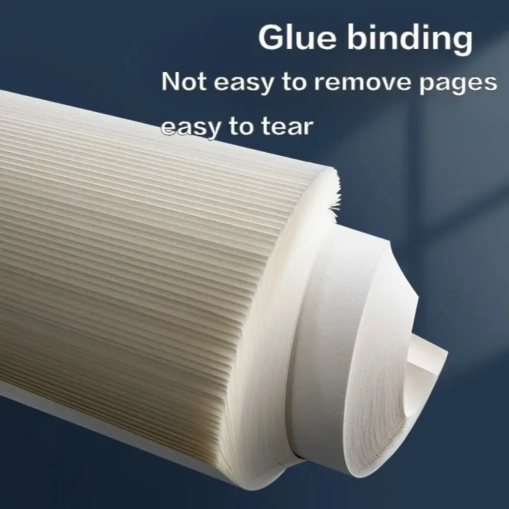 

High Quality 40/100 Sheets Blank Draft Paper A4/B5 Beige Eye Protection Calculation Paper Grids/Blank Notebook School Office