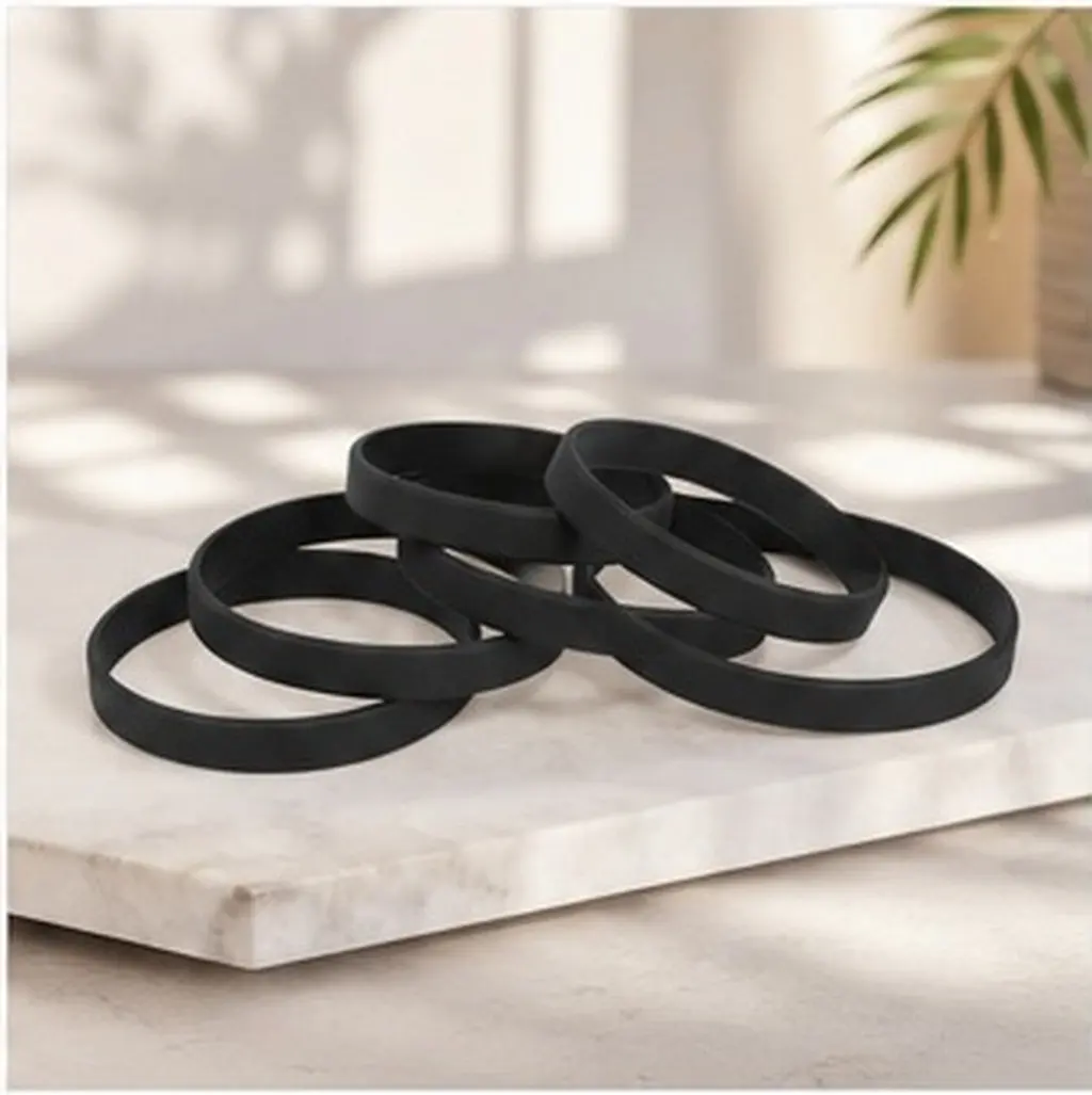 12Pcs Silicone Jelly Bracelets Simple Solid Color Stretch Wristbands Comfortable DIY Multi-Function Wrist Charm