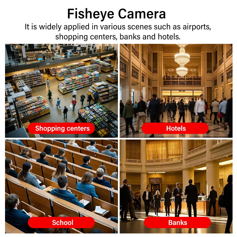 Dahua 12MP Network IR Fisheye Camera 360° Panoramic View Security CCTV IR 10m With Alarm & Audio Port Mic Heat Map EBW81230 IK10