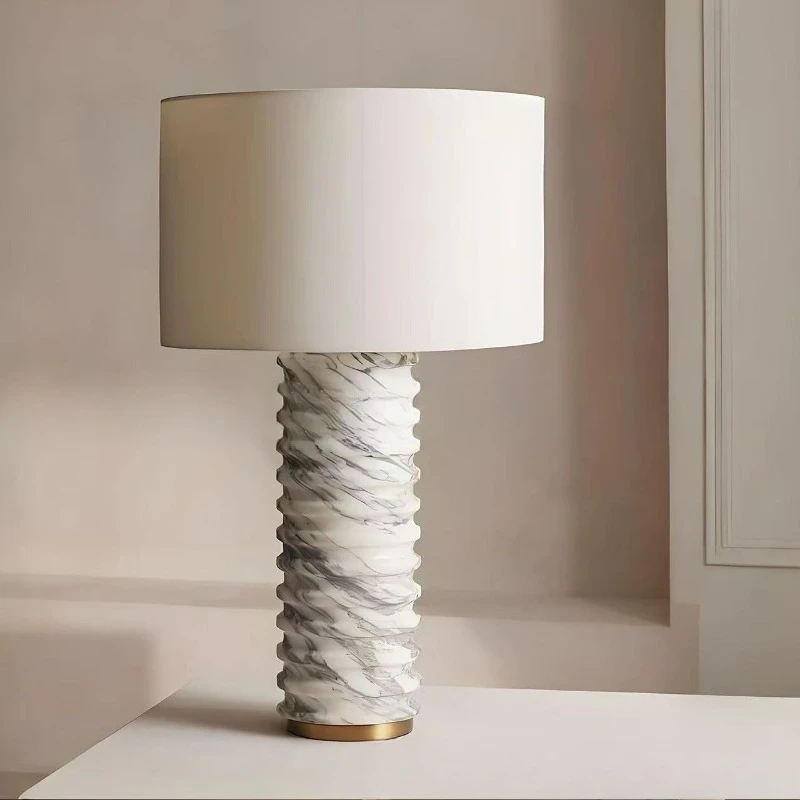 Table modern simple bedroom lamp Nordic creative study lamp living room sofa hotel engineering desk