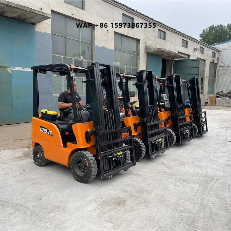 

Chinese ISO EPA CE 60V 0.5-5 Ton Mini Electric Forklifts Trucks Price Battery Forklift Electric