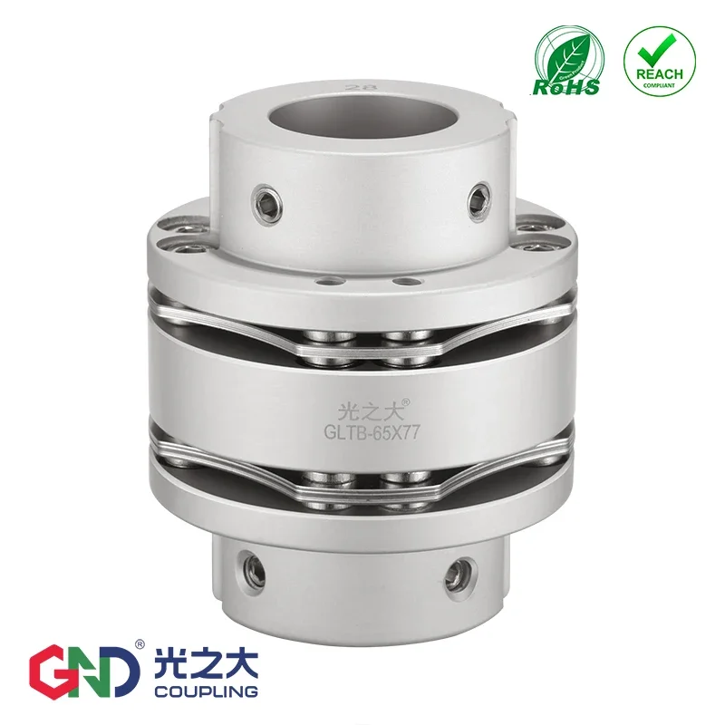 

GLTB 8 Screws High Rigidity Stepped Double Diaphragm Keyway Series shaft coupling