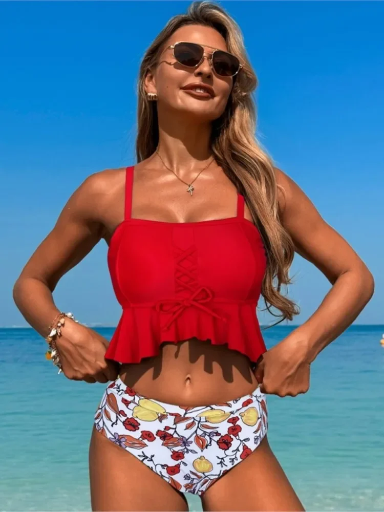 Stroje kąpielowe damskie strój kąpielowy seksowne bikini nowy zestaw bikini push-up brazylijski strój kąpielowy damskie kostiumy kąpielowe Biquini dwuczęściowe garnitury