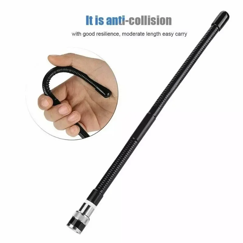 27MHz BNC Male Walkie Talkie Antenna for Kenwood Motorola ICOM Vertex Standard Two Way Ham Radio