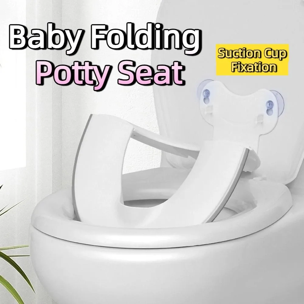 

Брызгозащищенное детское складное сиденье-горшок, нескользящее универсальное детское коврик для стула-горшка, регулируемая водонепроницаемая детская подушка для писсуара