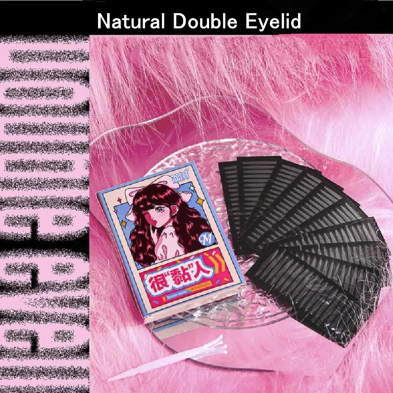Double Eyelid Tape Invisible Matte Natural Double-fold Eyelid Lift Paste Patch Stickers Waterproof Enlarge Beauty Eyes