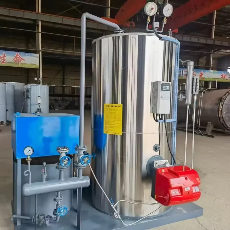 i 500kg Vertical Evaporator Tofu Machine Low Pressure Water Tube Steam Output