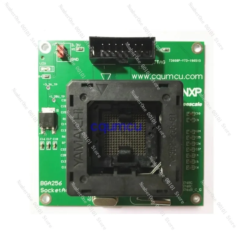 For Programming block adapter BGA NXP Freescale 57xx 56xx 55xx 5xx Nude Read/write burning