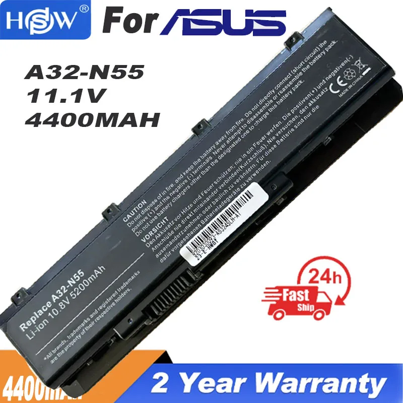 

6cell N55 N55E N55S N75 N75SJ N75SL N75SN N75SV Аккумулятор для ноутбука Asus N45 N45E N45SJ N45JC N45SL N45SV N45SF