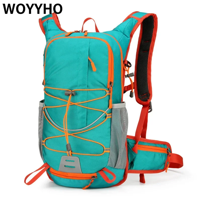 WOYYHO Zaini da trekking, Zaini da esterno, Zaino da ciclismo leggero, Borse sportive impermeabili di grande capacità, Riflettenti