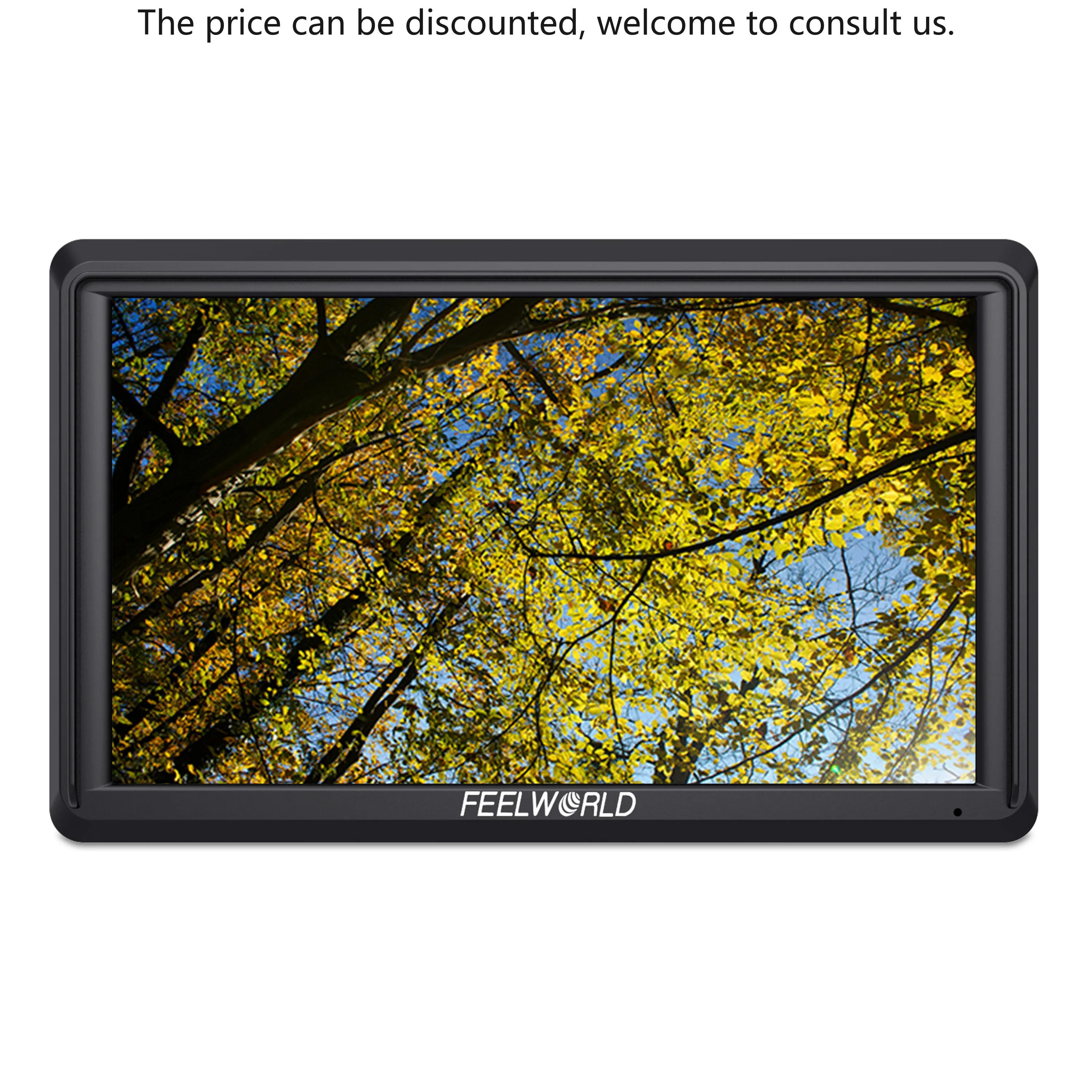 

Feelworld S55 6 Inch IPS On Camera Field DSLR Monitor Focus Assist 1920x1080 Support 4K Hdmi Video Monitor Camera Field Monitor