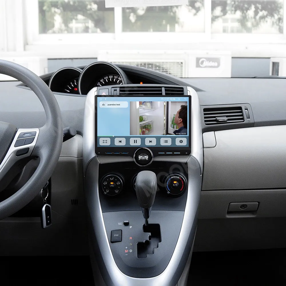 Single knob Android Auto audio For Toyota Verso 2009~2018 Multimedia 11.5'' Carplay Navigation Stereo Receiver player Head Unit