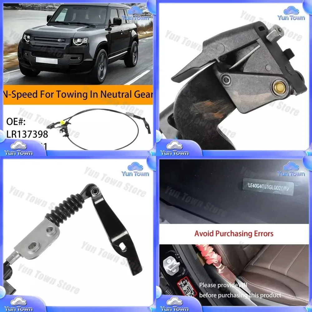 N-Speed for Towing in Neutral Gear for Land Rover 90 110 130 OE LR137398 LR137851 towing gear shift adapter neutral tow